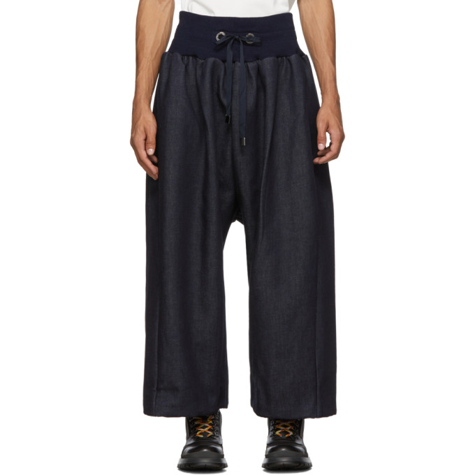 blue jean lounge pants