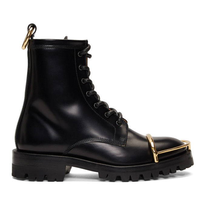 Alexander Wang Black Lyndon Halo Boots