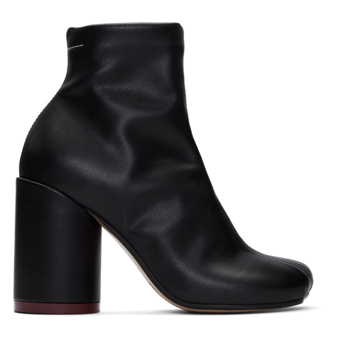 MM6 Maison Margiela Black Toe Boots