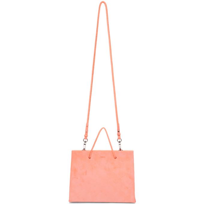 Medea Orange Suede Prima Hanna Bag