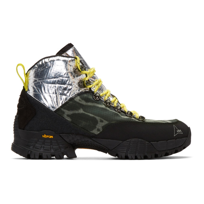 ROA Silver and Multicolor Andreas Boots