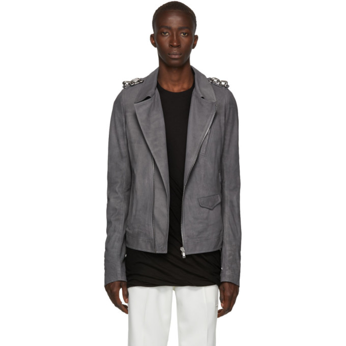 Rick Owens Rick Owens Grey Stooges Jacket