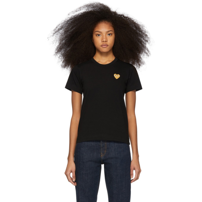 black and gold comme des garcons