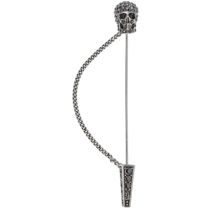 alexander mcqueen lapel pin