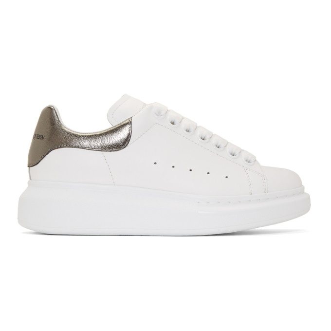 alexander mcqueen sneakers metallic