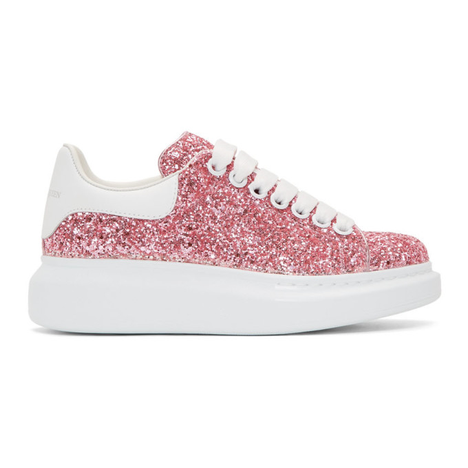 pink sparkly alexander mcqueen's