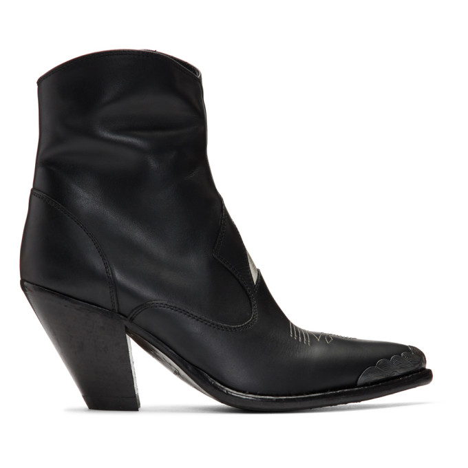 golden goose black boots