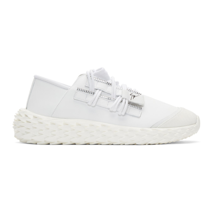 GIUSEPPE ZANOTTI GIUSEPPE ZANOTTI WHITE ULAN URCHIN SNEAKERS