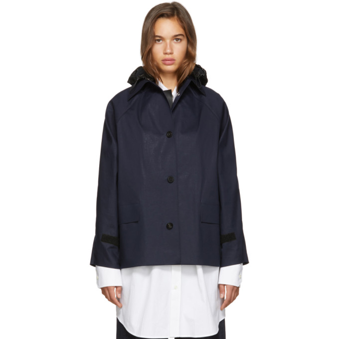 Kassl Editions Kassl Editions SSENSE Exclusive Navy D-Hip Jacket