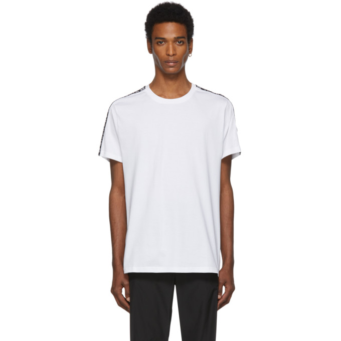Givenchy White Regular Fit Band T-Shirt