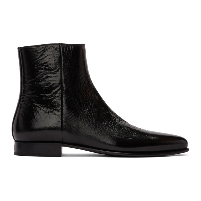 Givenchy Black Dallas Zip-Up Boots