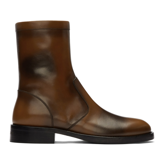 Givenchy Brown Cruz Boots