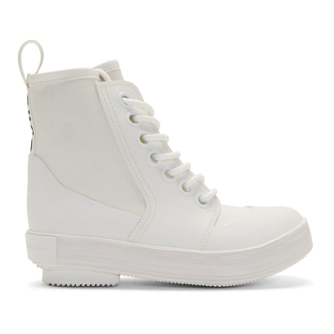 Proenza Schouler White Smooth Rubber Boots