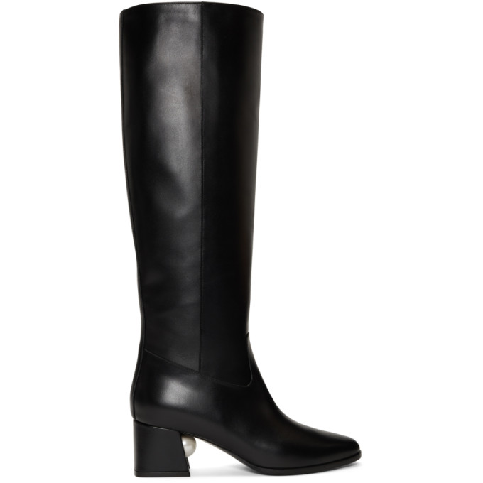 Nicholas Kirkwood Black Miri Boots