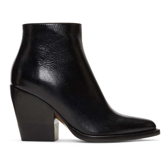 Chloe Black Rylee Ankle Boots