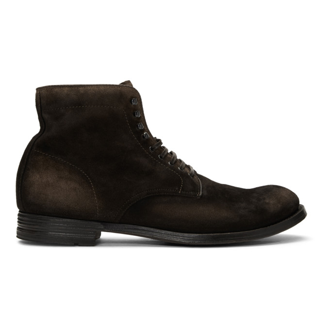 Officine Creative Brown Anatomia 13 Boots