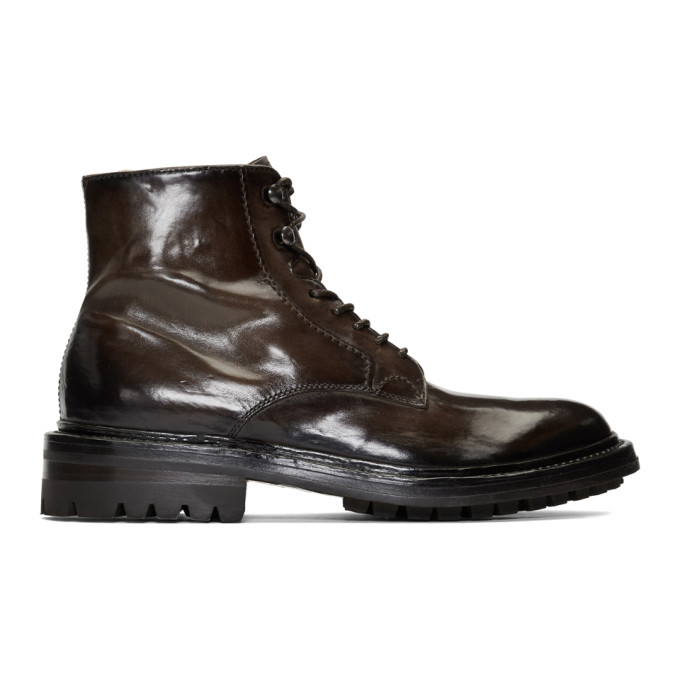 Officine Creative Brown Sheffield 11 Boots