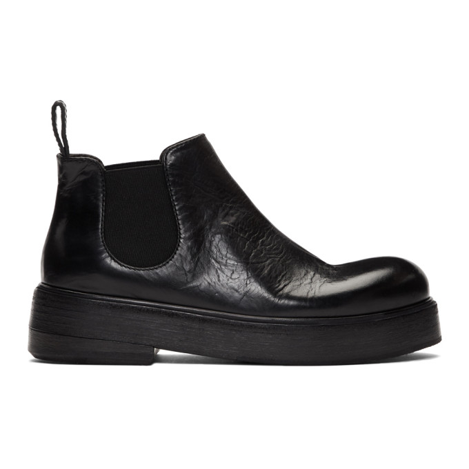 Marsell Black Zuccolona Beatles Boots