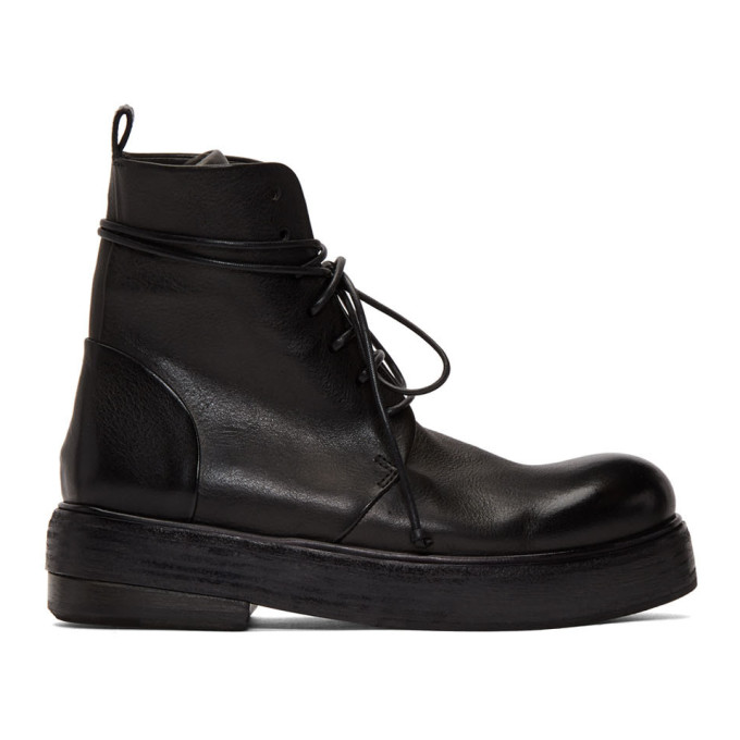 Marsell Black Zuccolona Boots