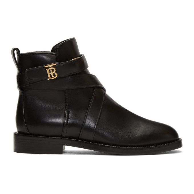 Burberry Black Pryle TB Boots
