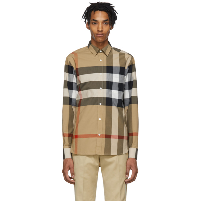 burberry windsor check sport shirt