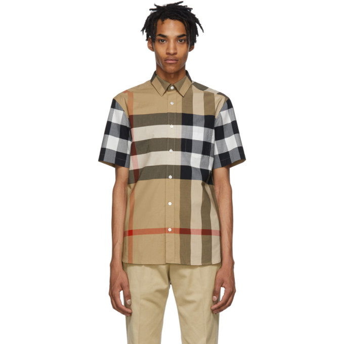 burberry windsor check sport shirt