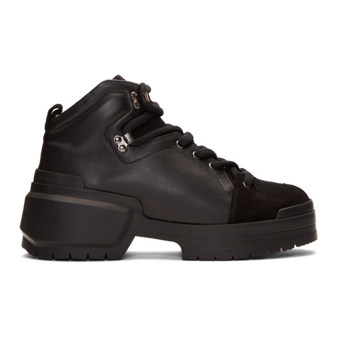 Pierre Hardy Black Trapper Boots