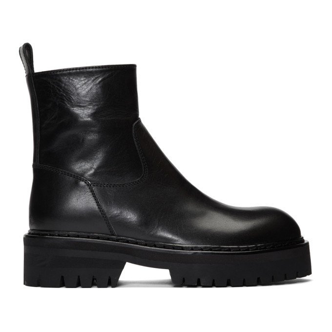 Ann Demeulemeester Black Tucson Boots