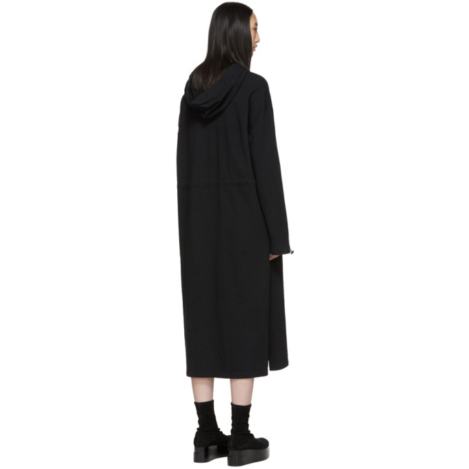 MAISON KITSUNÉ MAISON KITSUNE BLACK HOODIE DRESS