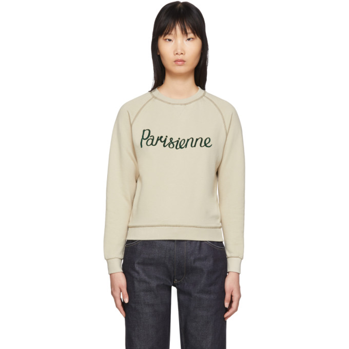 maison kitsune parisienne sweatshirt