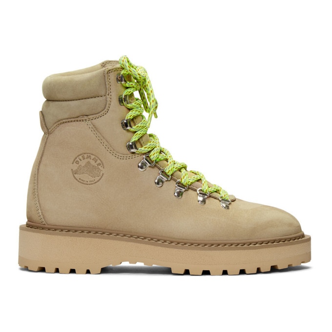 Diemme Beige Nubuck Monfumo Boots