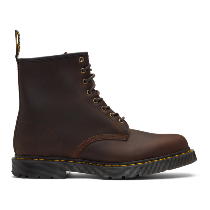 Dr. Martens Brown WinterGrip 1460 Boots