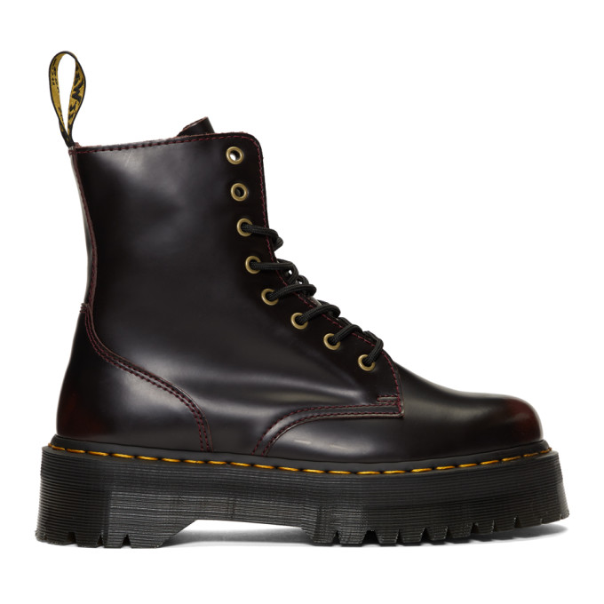 Dr. Martens Red Jadon Boots