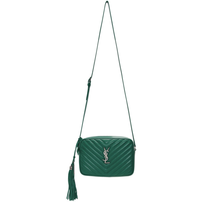 Saint Laurent Green Lou Camera Bag