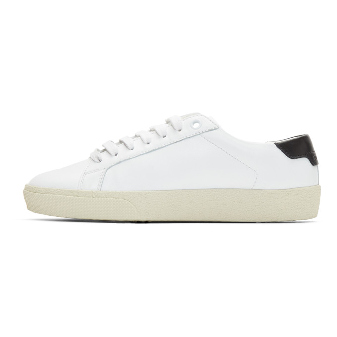 SAINT LAURENT SAINT LAURENT WHITE COURT SL SNEAKERS