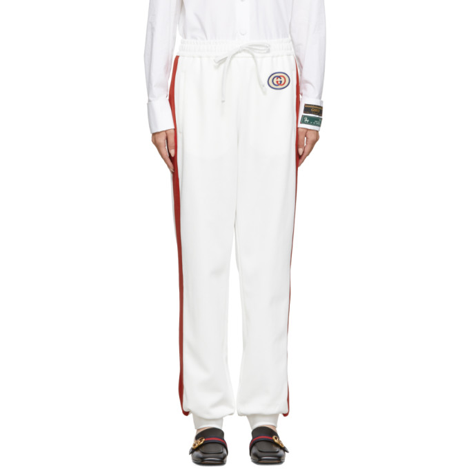gucci white sweatpants