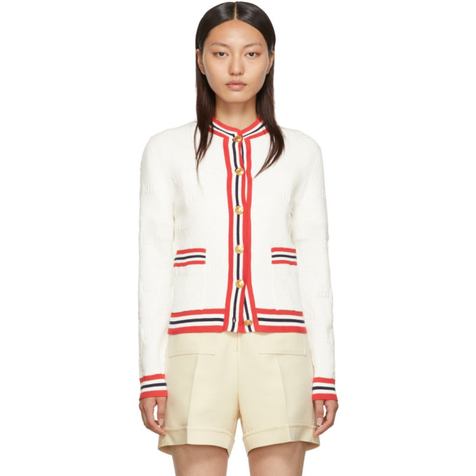 gucci white cardigan