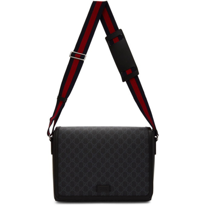 gucci black flap bag