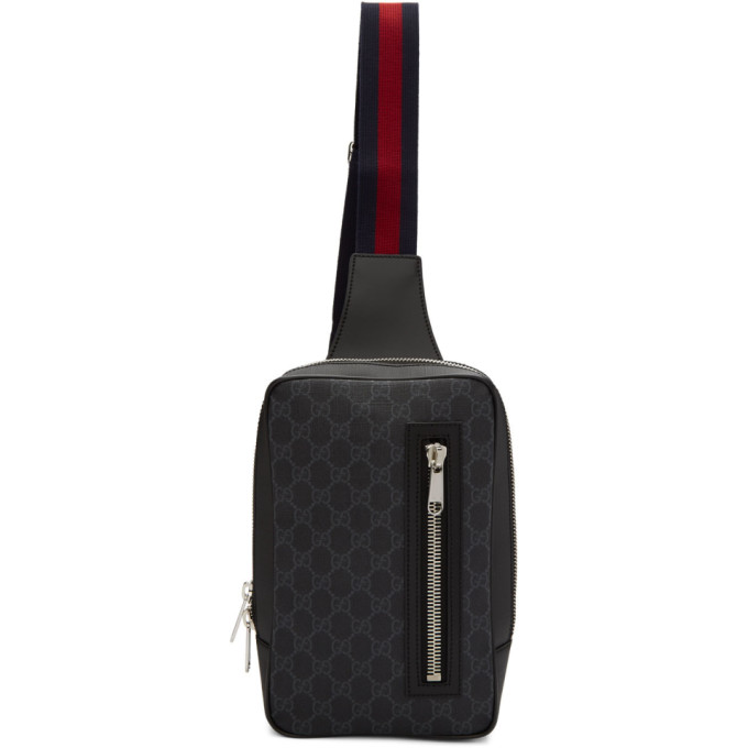 gucci bum bag black