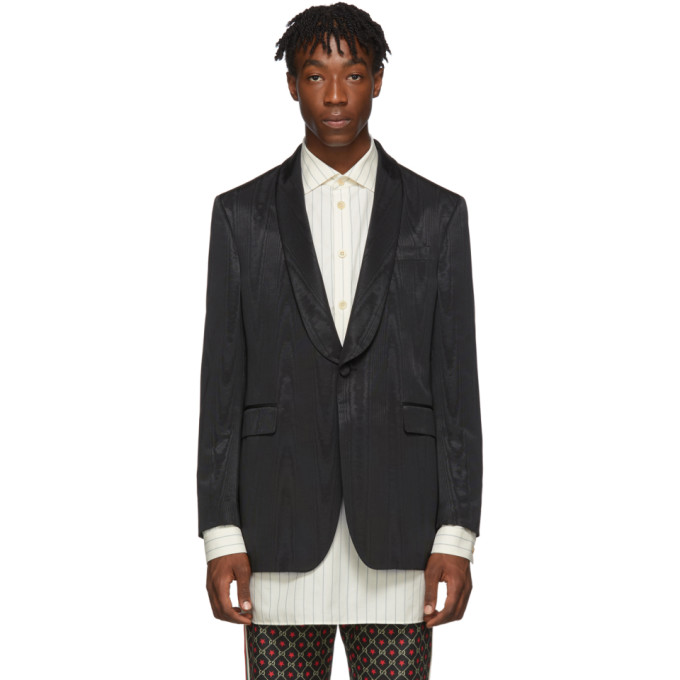 black gucci blazer