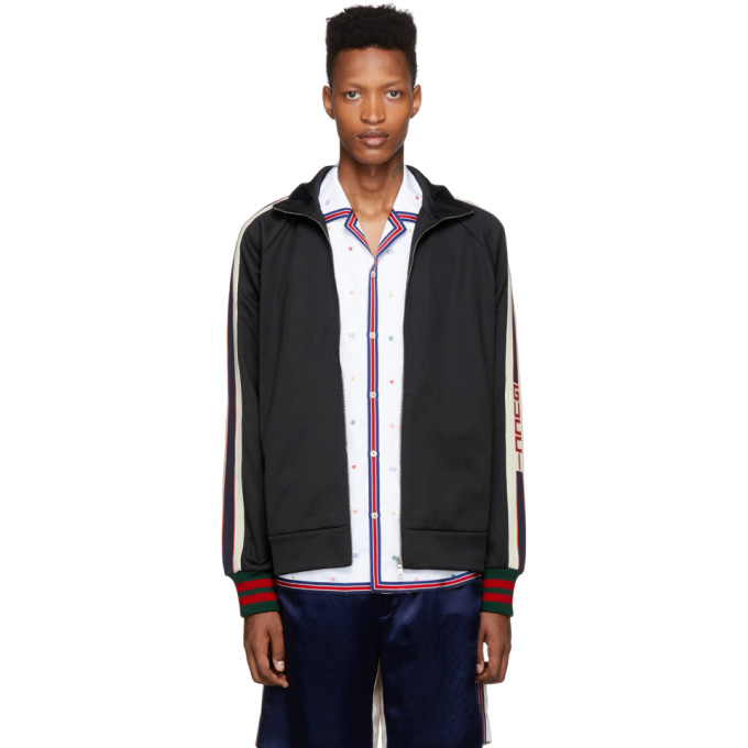 black gucci track jacket