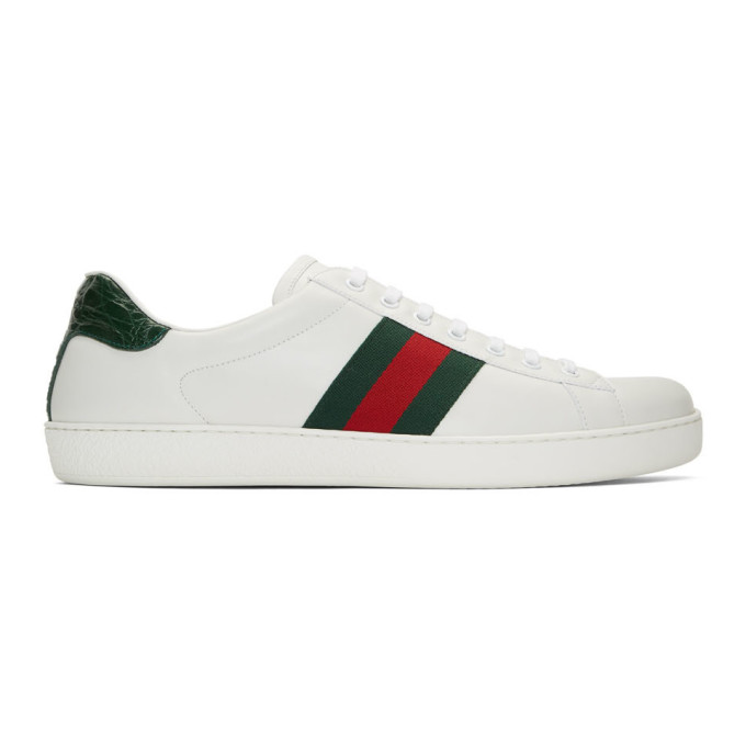 red and white gucci sneakers