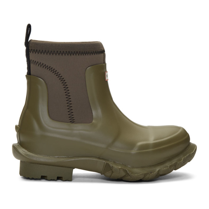 Stella McCartney Green Hunter Edition Rain Boots