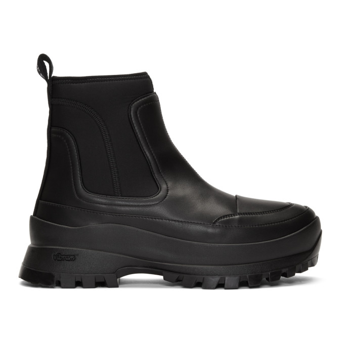 Stella McCartney Black Utility Boots