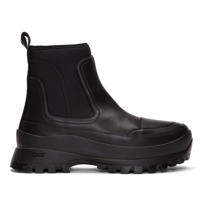 Stella McCartney Black Utility Boots