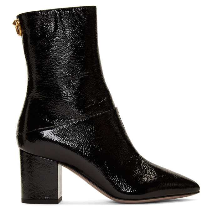 Valentino Black Valentino Garavani Loop Boots