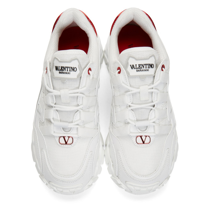 VALENTINO VALENTINO WHITE VALENTINO GARAVANI CLIMBERS SNEAKERS