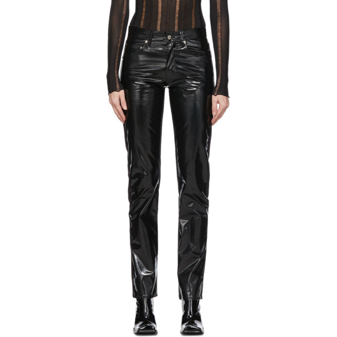 Click to view more detailed imagery on our partner's website Yang Li Black Samizdat Trousers In 99 Black