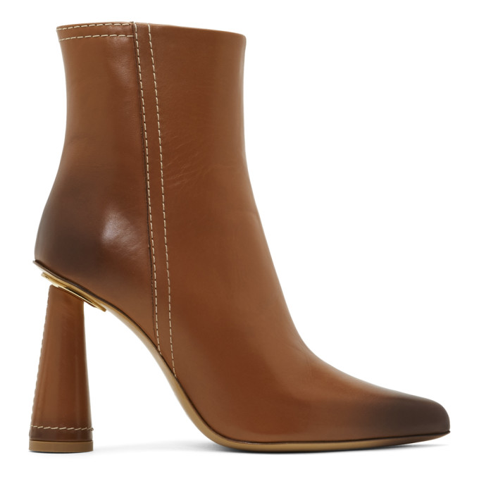 Jacquemus Tan Les Bottes Toula Boots