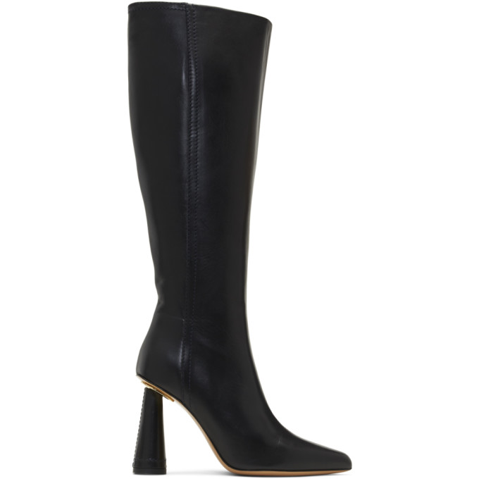 Jacquemus Black Les Bottes Leon Haute Boots